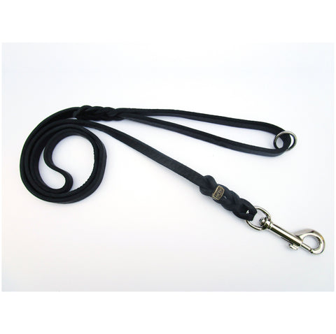 KLIN Soft Leather Leash, 12mm 1.20m (4ft) with handle and ring