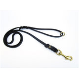 KLIN Soft Leather Leash, 12mm 1.20m (4ft) with handle and ring