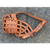 AKAH German Shepherd Leather Muzzle