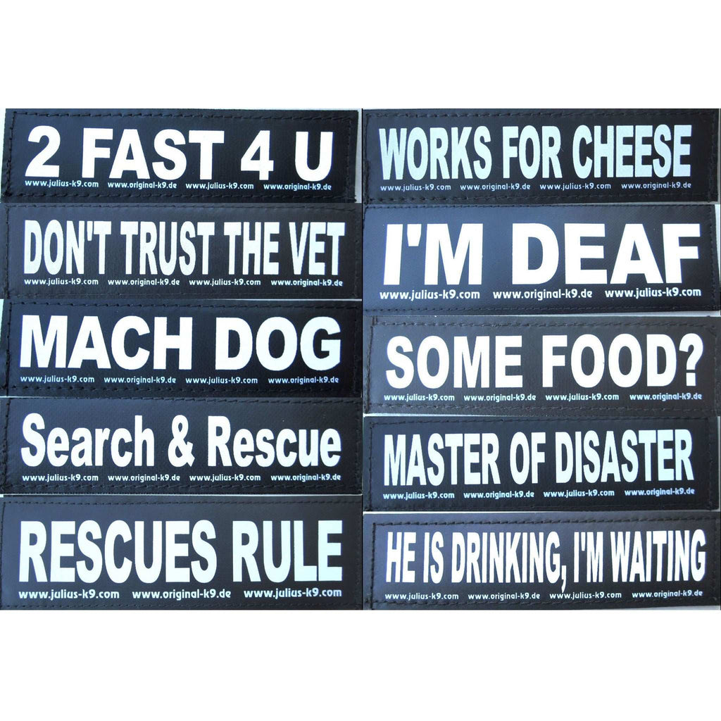 JULIUS K9 Velcro Logo Patch SMALL