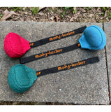 MALY Puppy Tug / Ball with strap, padded French Linen