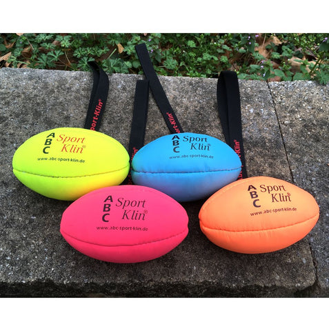 KLIN Stuffed Rugby Ball with handle