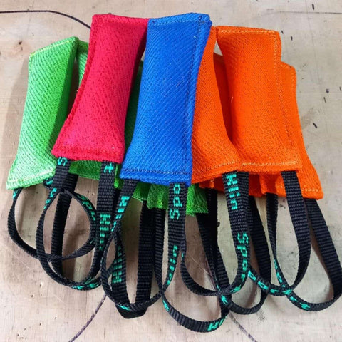 KLIN Puppy Tug with 1 Handle, padded French Linen