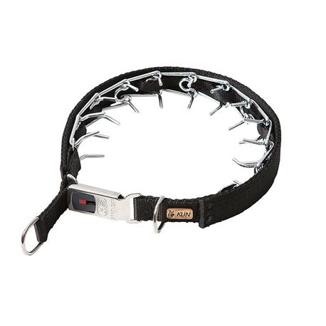 Sprenger/Klin Prong Collar with Nylon Cover and safety buckle
