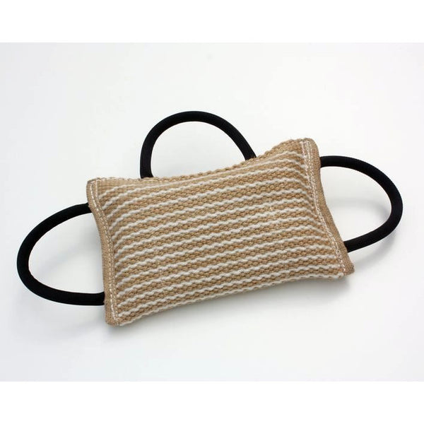 Jute store bite pillow