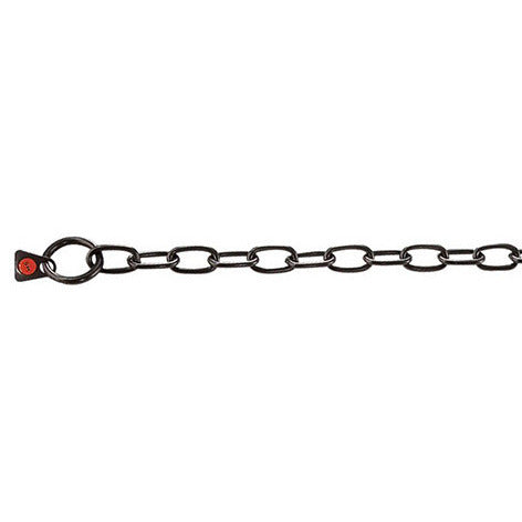 Sprenger Chain Collar Stainless Steel Black Medium Link 3mm
