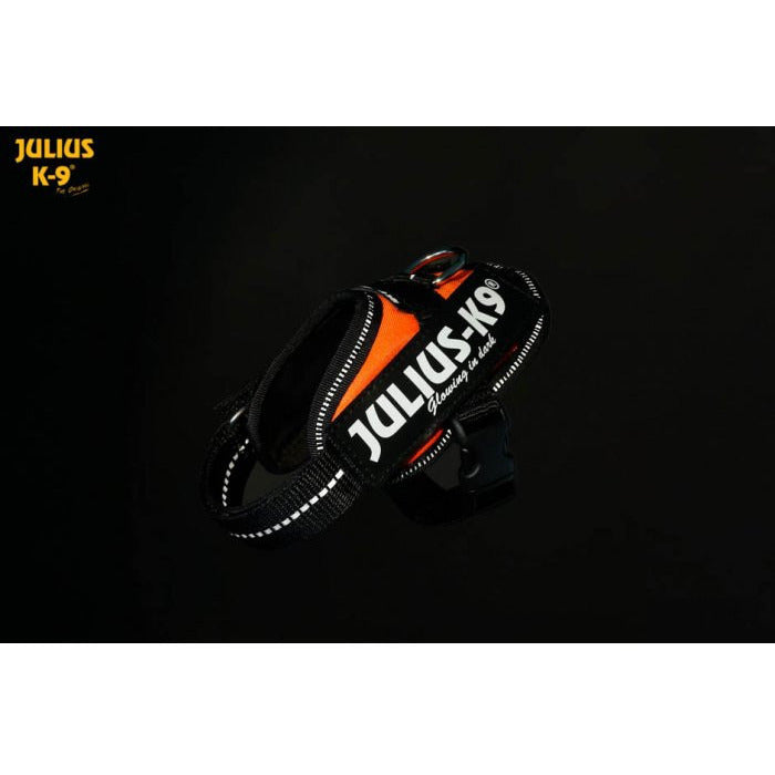JULIUS K9 IDC Powerharness UV-Orange Fluorescent SAR