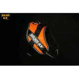 JULIUS K9 IDC Powerharness UV-Orange Fluorescent SAR