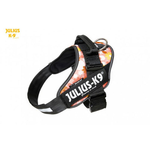 JULIUS K9 IDC Powerharness Pink Flowers