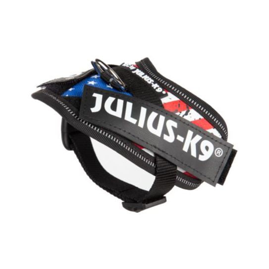 JULIUS K9 IDC Powerharness Red-White-Blue USA Flag NEW DESIGN