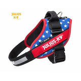 JULIUS K9 IDC Powerharness Red-White-Blue USA Flag DISCONTINUED