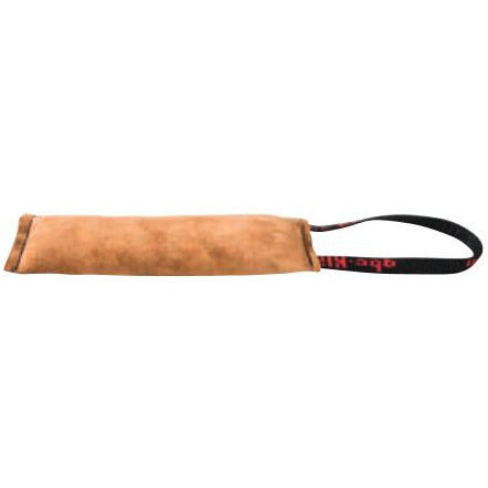 KLIN Puppy Tug, padded Leather with Handle