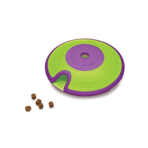 Outward Hound Hide N' Slide Interactive Puzzle Dog Toy- Purple