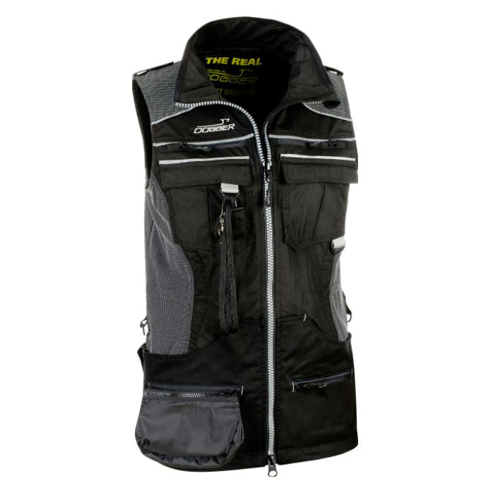 Dog Handler Vest XENA for women, black/gray