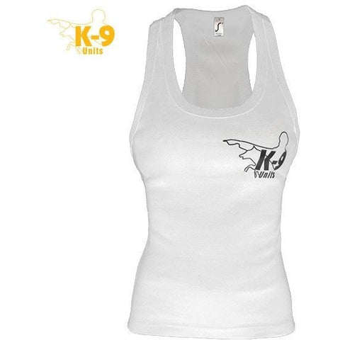 JULIUS K9 K-9 UNITS Sleeveless Shirt for Women white