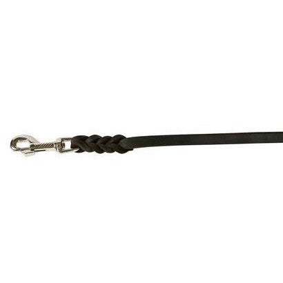 KLIN Soft Leather Show Leash, 8mm 2.40m (8ft) with handle