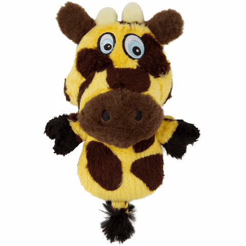 GoDog Hear Doggie Flat Giraffe with Ultrasound Squeaker