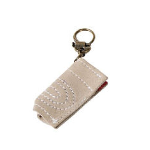 Key Chain Leather Sleeve Cover