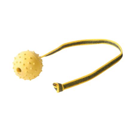 KLIN Solid Rubber Ball on a String with Knot