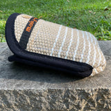 MALY Compact Bite Pillow, Jute with 1 handle