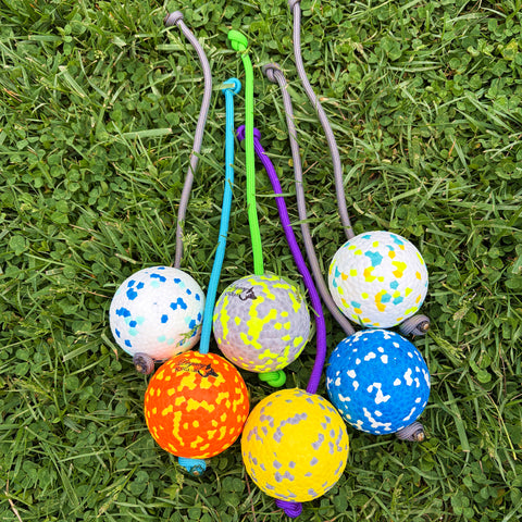 Legacy K9 Dragon Egg Balls on a rope