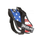 JULIUS K9 IDC Powerharness Red-White-Blue USA Flag NEW DESIGN