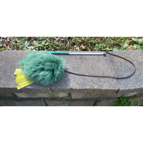 MALY Puppy Flirt Pole with leather and lambskin