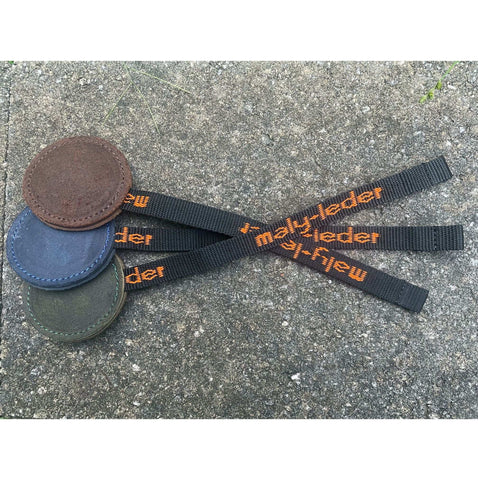 MALY Heeling Disk, leather, with Nylon strap