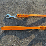 MALY German Soft Leather Leashes with handle, various colors