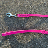 MALY German Soft Leather Leashes with handle, various colors