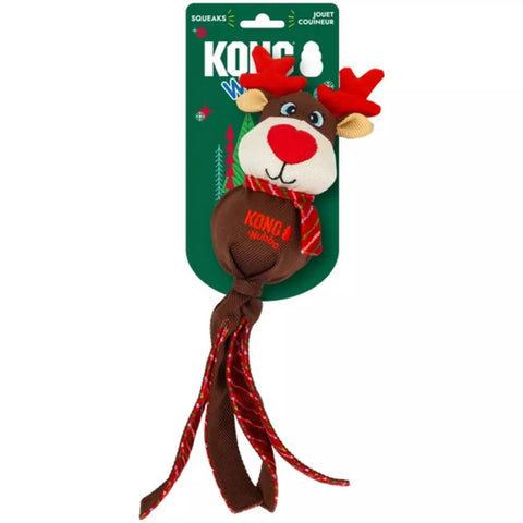 KONG Holiday Wubba Reindeer, Large