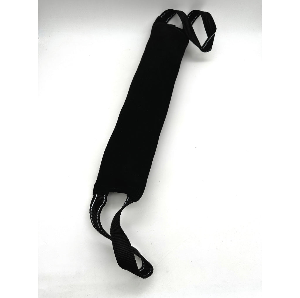 JULIUS K9 Long Padded Leather Tug with 2 handles, 18" x 3"