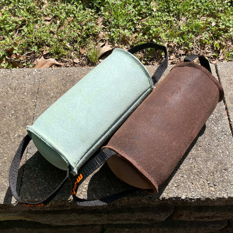 MALY Bite Roll, Barrel, with 2 handles, Leather, regular