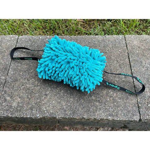 KLIN Puppy Tug with 2 handles, Microfiber, extra soft and thick