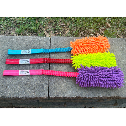 Legacy K9 Puppy Toy, Shammy Tug, Microfiber with Bungee