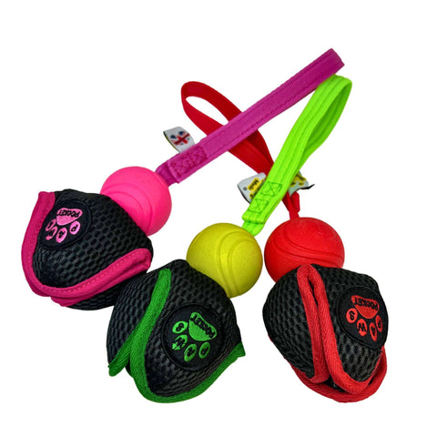 POWER PAWS POCKET Advanced Tulip Styled Dog Training Ball with foam ball