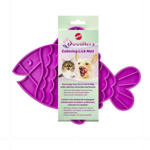 SPOT Soothers Calming Lick Mat Fish