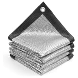 99% Aluminum Shade Cloth Reflective Sun Shade Cover with Grommets