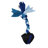 PAWS POCKET Advanced Tulip Styled Training Ball with soft fleece and knot