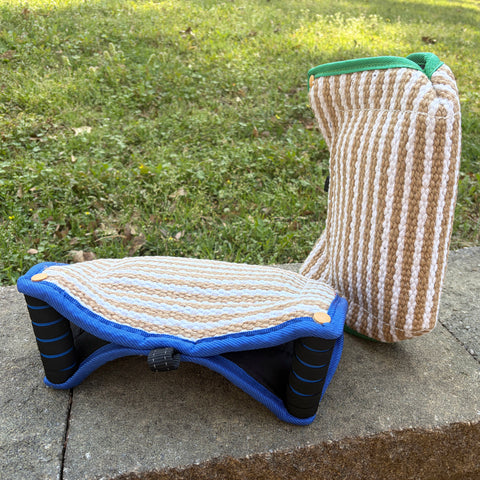 Legacy K9 Small Bite Wedge with 2 handles, Jute, Soft