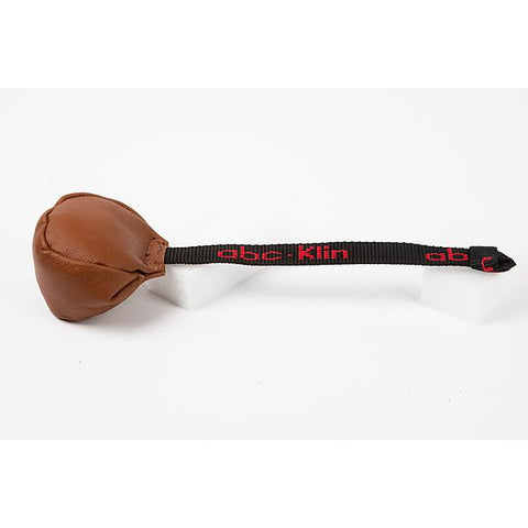 KLIN Puppy Tug / Ball with string, padded Leather