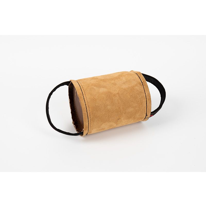 KLIN Bite Roll, Barrel, with 2 handles, Leather, short