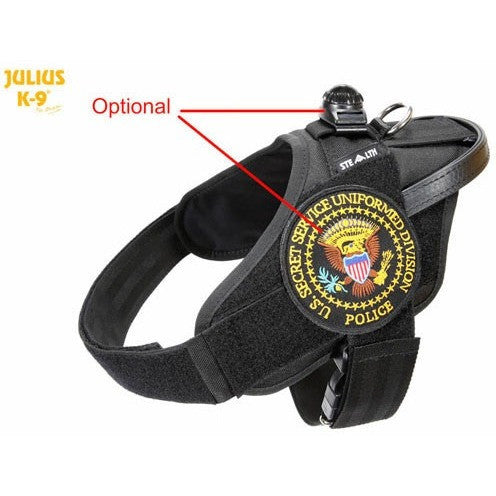 JULIUS K9 IDC STEALTH Tactical Harness POLICE MILITARY PROTECTION