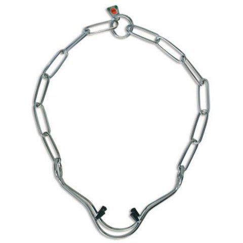 Sprenger Show Collar with Rubber Nubs Stainless Steel 3mm