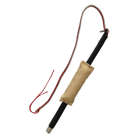 Schweikert Reward Whip with Jute Tug and Leather Drop