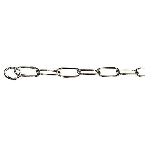 Sprenger Chain Collar Chrome Plated Steel Long Link 4mm