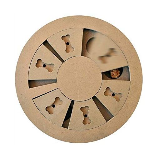 Pet Supplies : Pet Toys : Spot Ethical Pet Interactive Seek-A-Treat Shuffle  Bone Toy Puzzle That Will Improve Your Dog's IQ, Specially Designed for  Training Treats 