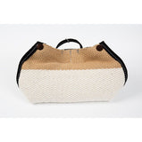 KLIN Bite Wedge with 3 handles, white Jute, soft and extra durable