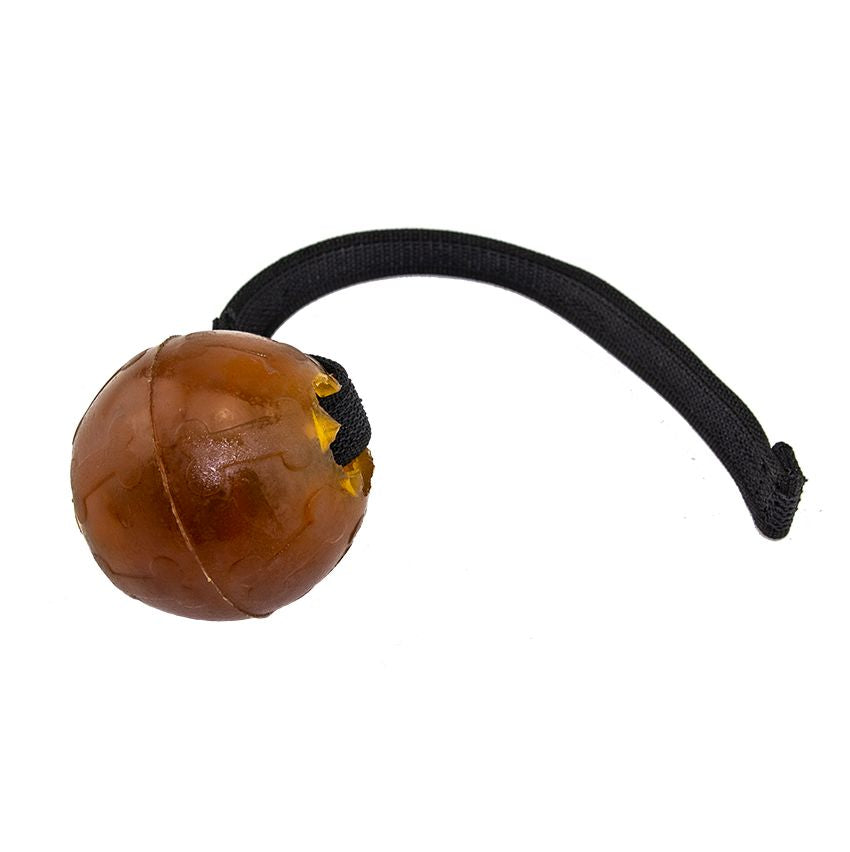 Schweikert Tschuka Ball Natural Rubber Ball with sure-grip strap