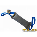 JULIUS K9 Padded Leather Tug with 2 handles, 8"